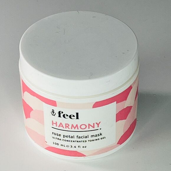 FEEL Harmony Other - Feel Harmony Rose Petal Facial Mask Concentrated Toning Gel 3.4 fl oz 100ml New